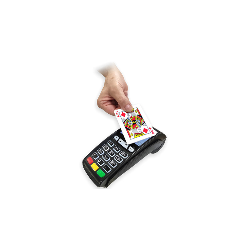 Credit Card Holder (Made from Blue Bicycle cards) by Joker Magic - Trick