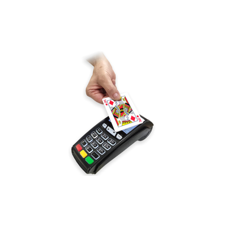 Credit Card Holder (Made from Red Bicycle cards) by Joker Magic - Trick