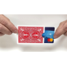 Credit Card Holder (Made from Red Bicycle cards) by Joker Magic - Trick