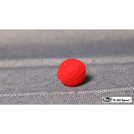 Crochet Ball .75 inch Single (Red) by Mr. Magic - Trick
