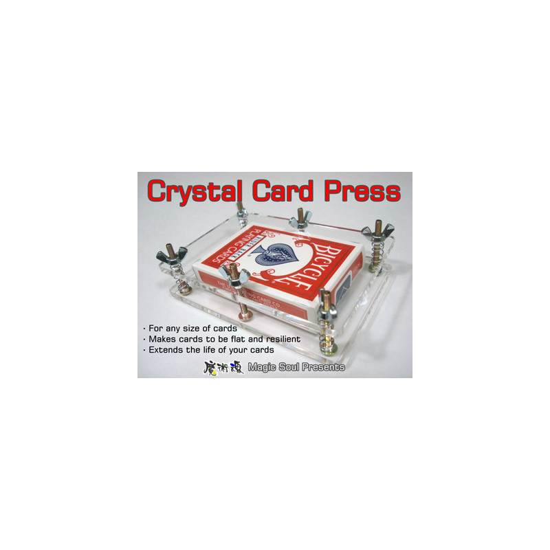 Crystal Card Press by Hondo and Fon - Trick