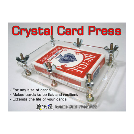 Crystal Card Press by Hondo and Fon - Trick