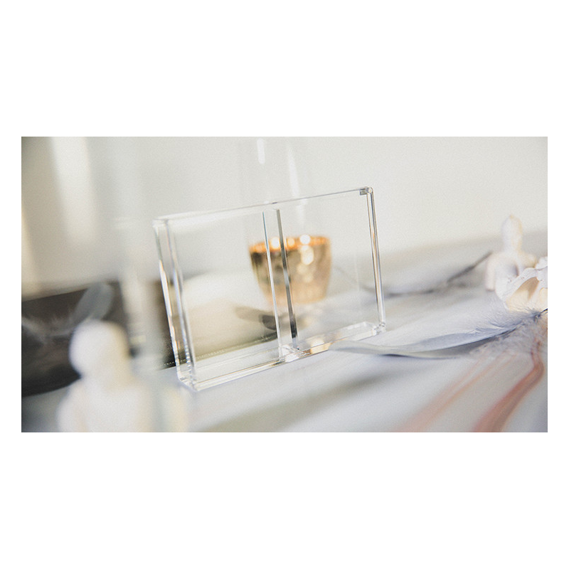 Crystal Playing Card Display 2 Deck Case by TCC - Trick