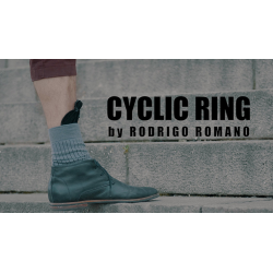 CYCLIC RING (Black Gimmick and Online Instructions) by Rodrigo Romano - Trick