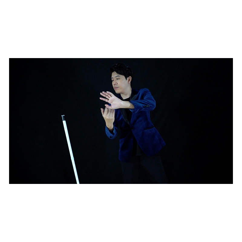 Dancing Vanishing Cane V2 / WHITE (D.V.C.) by Magiclism