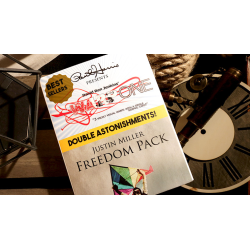Paul Harris Presents Warp One/Freedom Pack Double Astonishments by Justin Miller and David Jenkins - Trick
