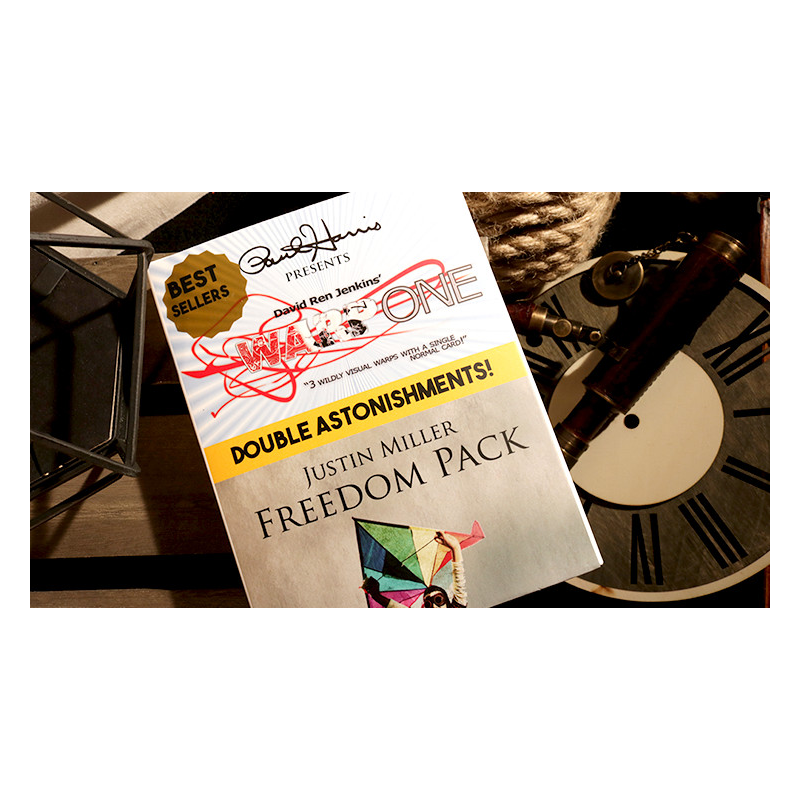 Paul Harris Presents Warp One/Freedom Pack Double Astonishments by Justin Miller and David Jenkins - Trick