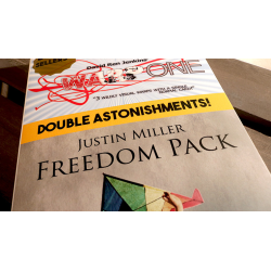Paul Harris Presents Warp One/Freedom Pack Double Astonishments by Justin Miller and David Jenkins - Trick
