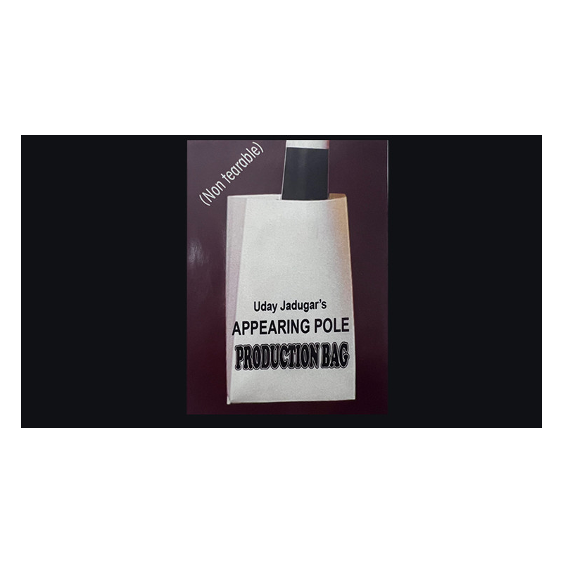 APPEARING POLE BAG WHITE (Gimmicked / No Tear) by Uday Jadugar - Trick