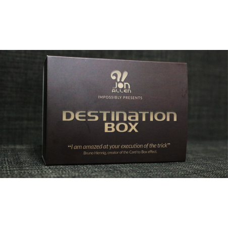 DESTINATION BOX (Gimmicks and Online Instructions) by Jon Allen - Trick