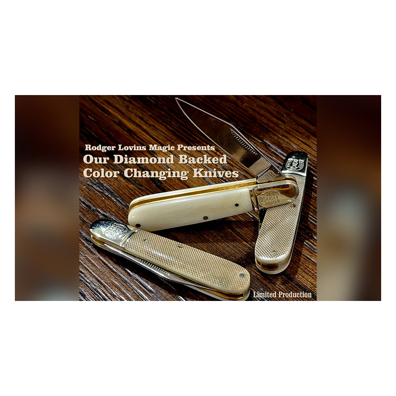 Diamond Back Knife Set by Rodger Lovins