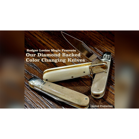 Diamond Back Knife Set by Rodger Lovins
