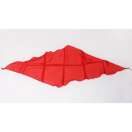 Diamond Cut Silk 12 inch (RED) Magic by Gosh