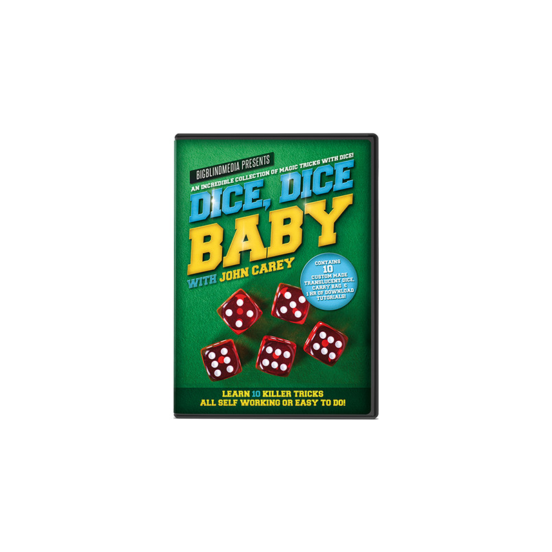 BIGBLINDMEDIA Presents Dice, Dice Baby with John Carey (Props and Online Instructions) - Trick