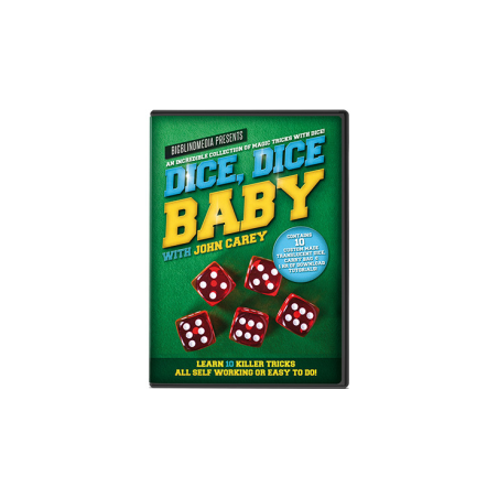 BIGBLINDMEDIA Presents Dice, Dice Baby with John Carey (Props and Online Instructions) - Trick