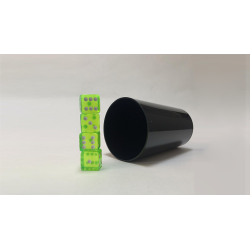 Dice Stacking Cup Pro (Gimmicks and Online Instructions) by Bazar de Magia - Trick