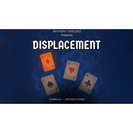 Displacement (Red) by Anthony Vasquez
