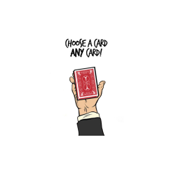 3DT / CHOOSE A CARD ANY CARD (Gimmick and Online Instructions) by JOTA - Trick