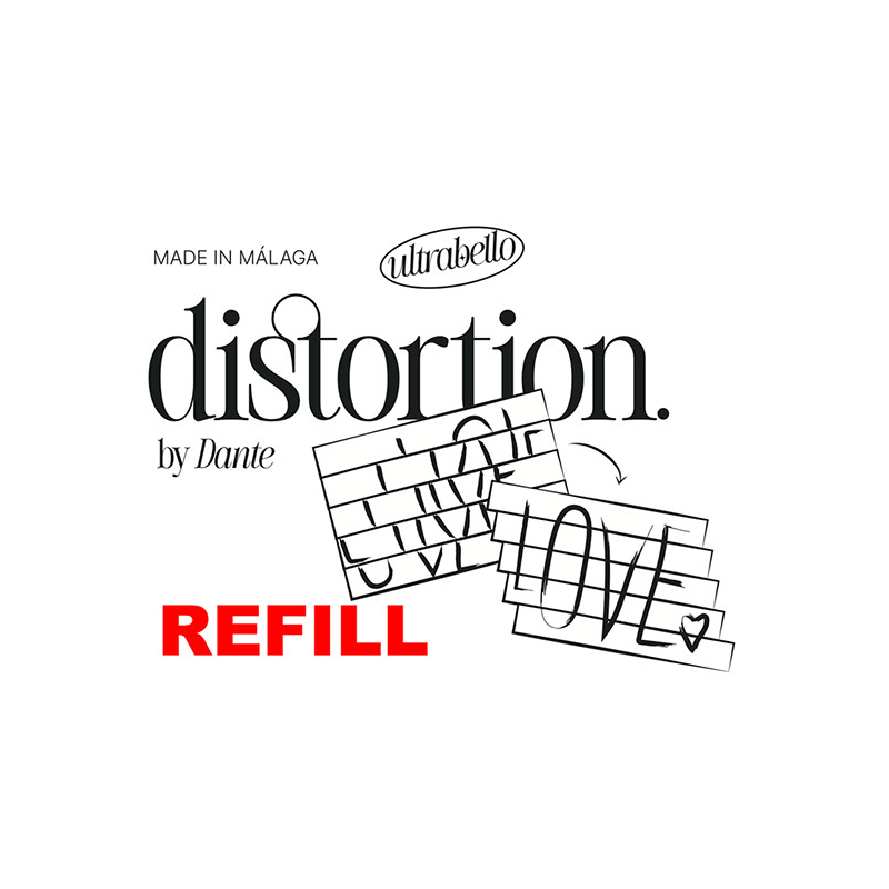 Distortion (Refill, 25 pieces) by Dante and Ultrabello