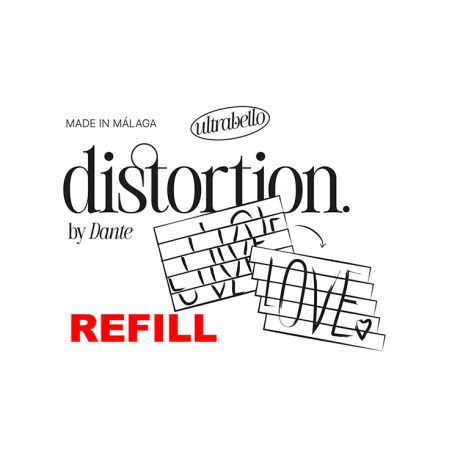 Distortion (Refill, 25 pieces) by Dante and Ultrabello