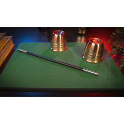 Deluxe Close-Up Pad 11X16 (Green) by Murphy's Magic Supplies - Trick