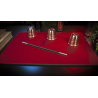 Deluxe Close-Up Pad 16X23 (Red) by Murphy's Magic Supplies - Trick