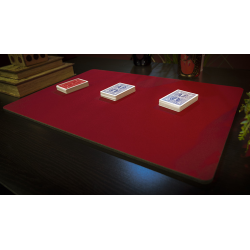 Deluxe Close-Up Pad 16X23 (Red) by Murphy's Magic Supplies - Trick
