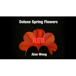 Deluxe Spring Flowers RED by Alan WOng - Trick