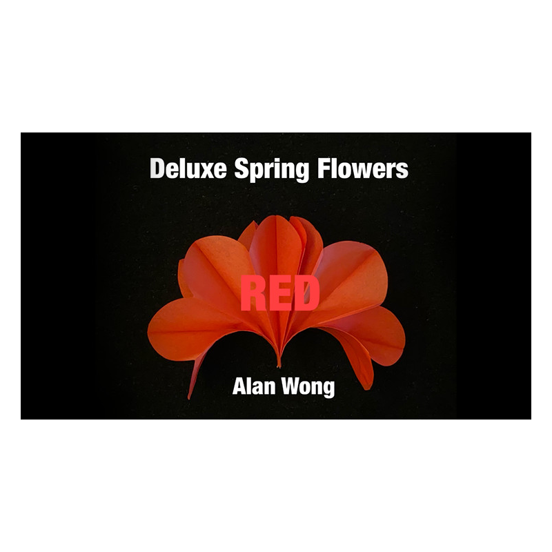 Deluxe Spring Flowers RED by Alan WOng - Trick