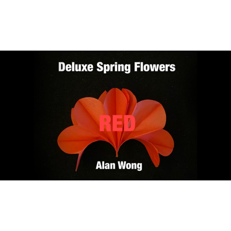 Deluxe Spring Flowers RED by Alan WOng - Trick