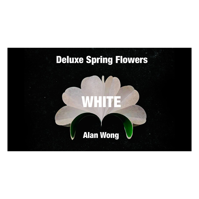 Deluxe Spring Flowers WHITE by Alan Wong - Trick