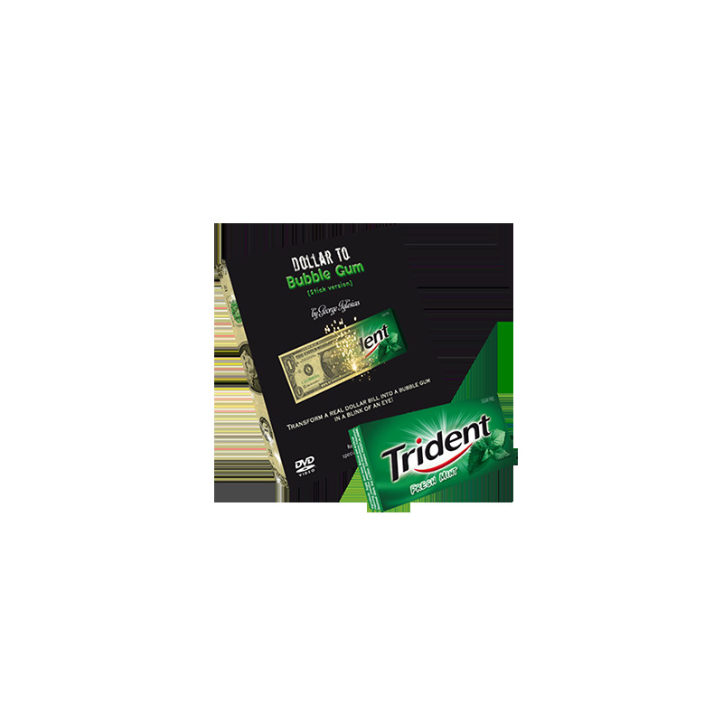 Dollar to Bubble Gum (Trident) by Twister Magic - Trick