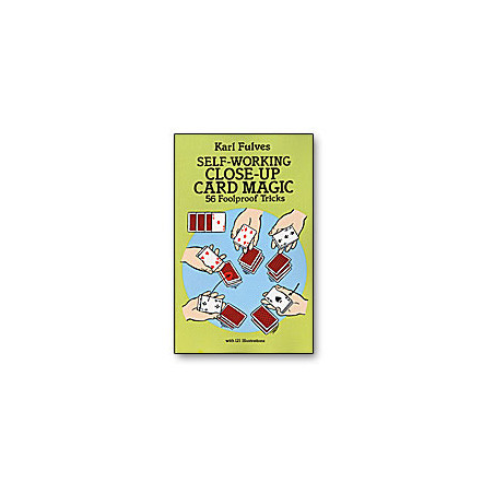 Self Working Close-Up Card Magic by Karl Fulves - Book