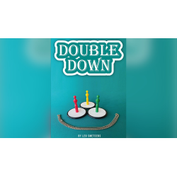 Double Down (Gimmicks and Online Instructions) by Leo Smetsers - Trick