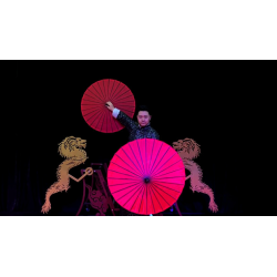Dragon Parasol Set RED by LY and MS Magic - Trick