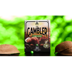 THE GAMBLER / THREE SHELL GAME (Gimmicks and Instructions) by Apprentice Magic - Trick