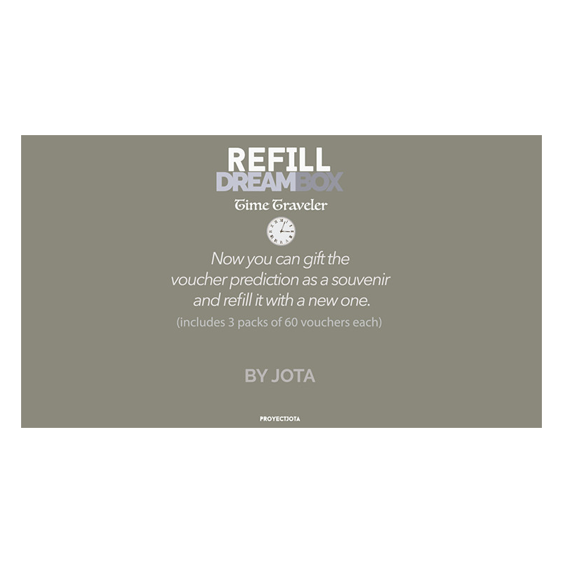 DREAM BOX TIME TRAVELER GIVEAWAY / REFILL by JOTA - Trick