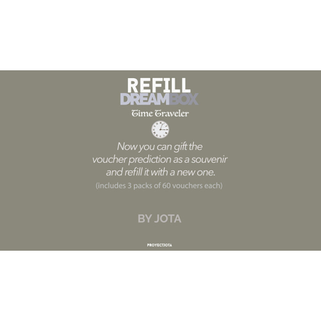 DREAM BOX TIME TRAVELER GIVEAWAY / REFILL by JOTA - Trick