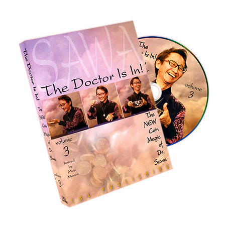 The Doctor Is In - The New Coin Magic of Dr. Sawa Vol 3 - DVD