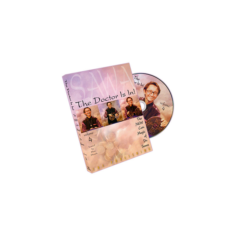 The Doctor Is In - The New Coin Magic of Dr. Sawa Vol 4 - DVD