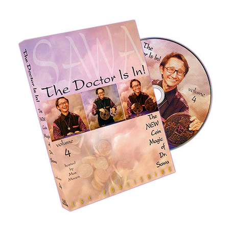 The Doctor Is In - The New Coin Magic of Dr. Sawa Vol 4 - DVD