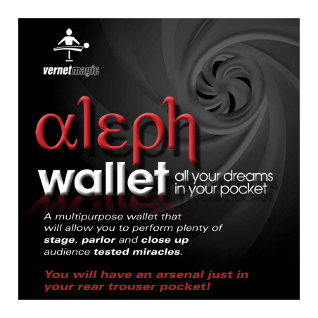 Aleph Wallet (Gimmick and Online Instructions) by Vernet Magic