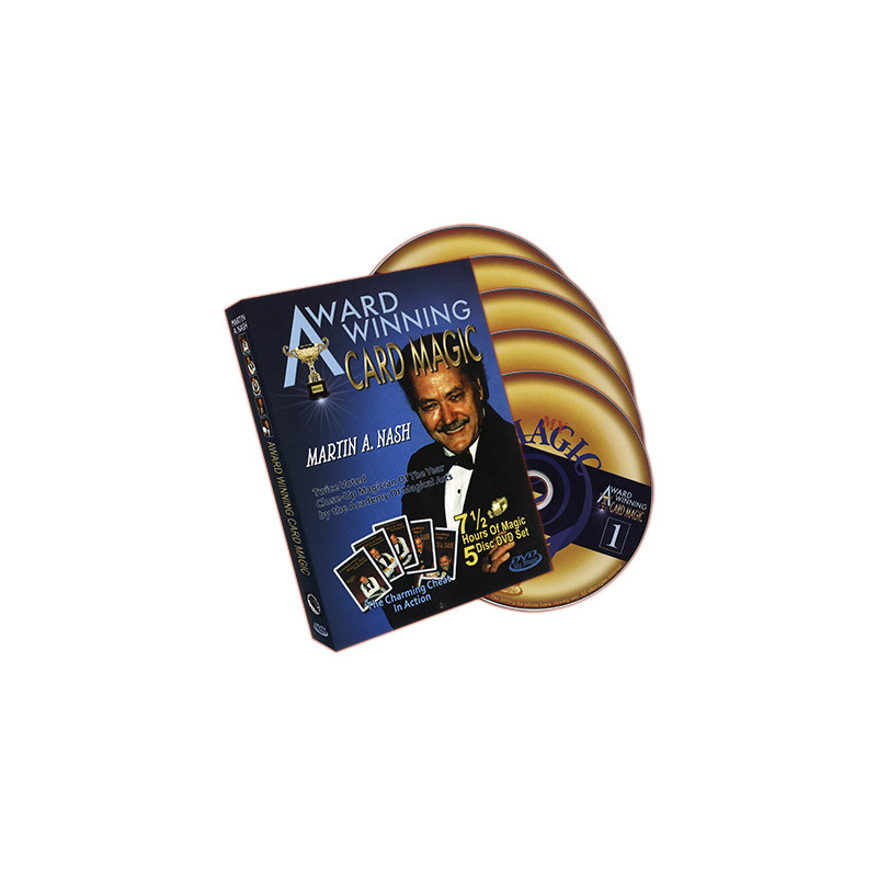 Award Winning Card Magic (5 DVD Set) by Martin Nash - DVD