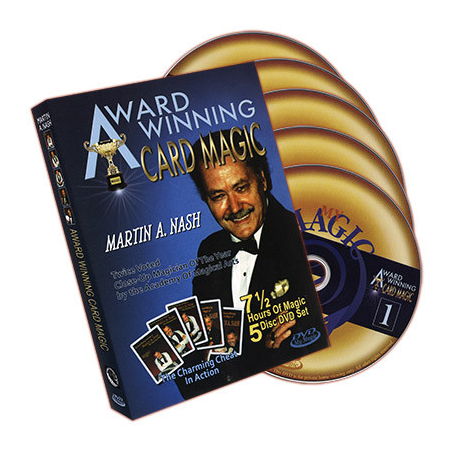 Award Winning Card Magic (5 DVD Set) by Martin Nash - DVD