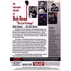 The Impromptu Miracles of Bob Read The Lost Footage by L and L Publishing - DVD