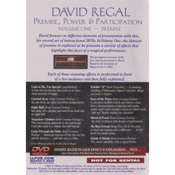 Premise Power and Participation Vol. 1 by David Regal and L and L Publishing - DVD
