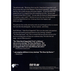 I Hate David Copperfield Trick by Geoff Williams - DVD