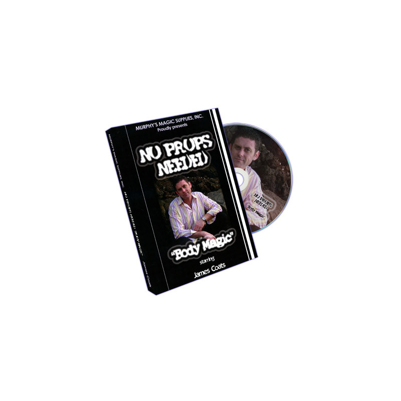No Props Needed (Body Magic) by James Coats - DVD