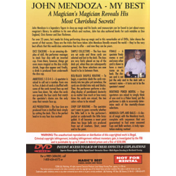 My Best - Volume 1 by John Mendoza - DVD