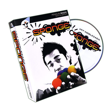 Sponge (DVD and 4 Sponge Balls) by Jay Noblezada - DVD